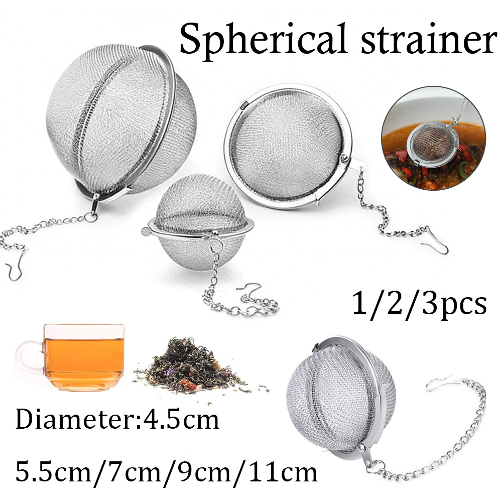 Loose Leaf Tea Infuser - 1-5pcs Tea Infuser Stainlesss Steel Mesh