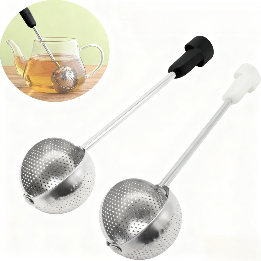 Loose Leaf Tea Infuser - Stainless Steel Mesh Twisting Tea Ball