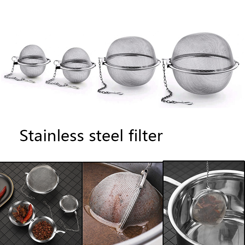 1-5pcs Tea Infuser Stainlesss  - Loose Leaf Tea Infuser review and price