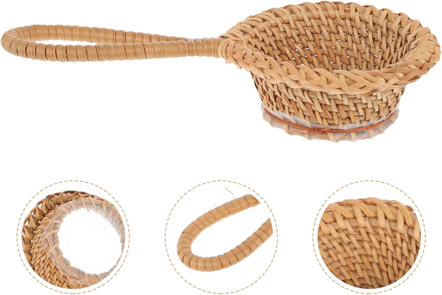 Rattan Tea Strainer Handmade T - Loose Leaf Tea Infuser review and price